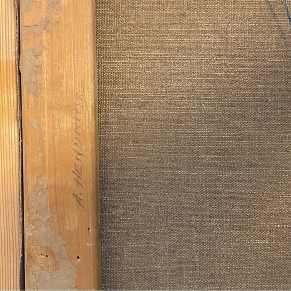 Original Dutch Oil Painting A. Hendriks Signed - Picture 14 of 16